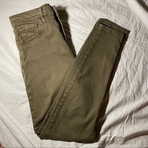Top shop Olive Green Jean